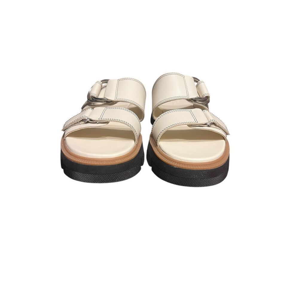 Sorel woman’s 10 Rein CB cream black Slide Sandal hiking travel walking camping - Picture 3 of 6